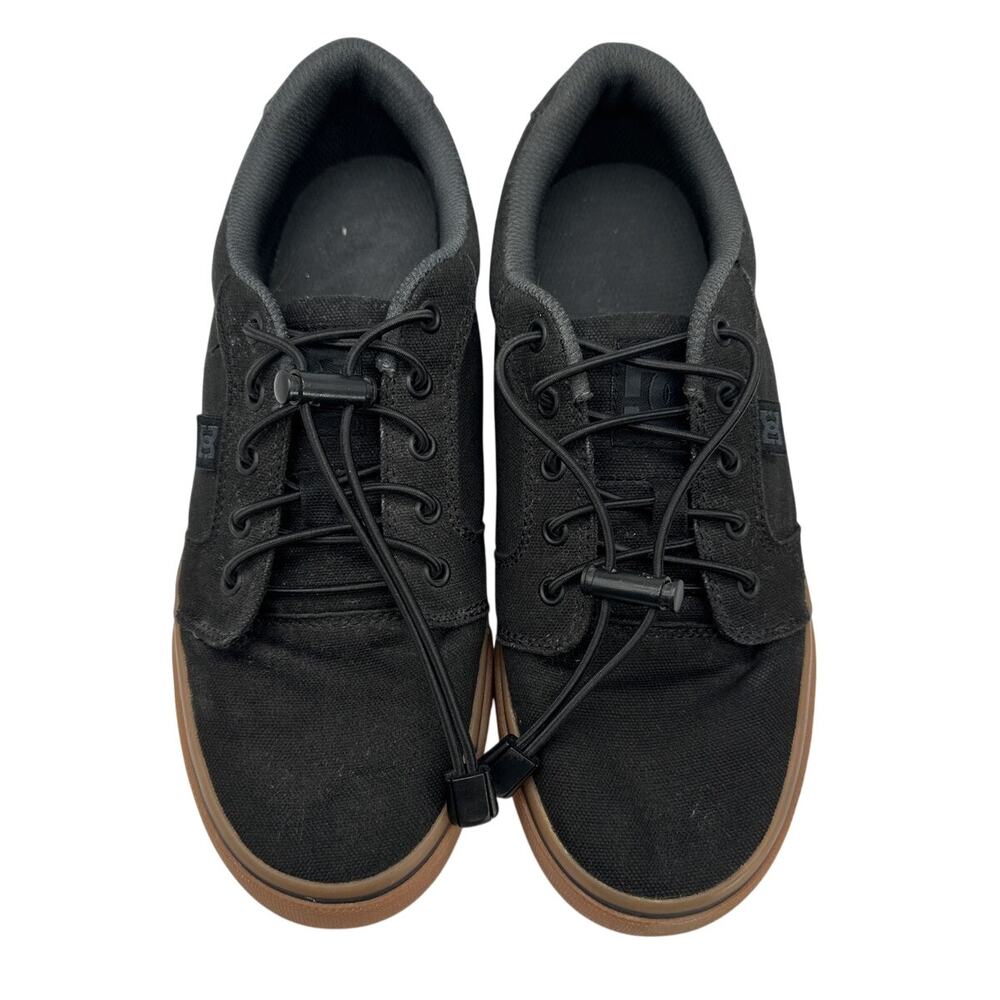 DC Anvil TX Men’s Skate Sneakers Black Lace Up Casual Shoes Cinch Close Sz 7.5